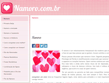 Tablet Screenshot of namoro.com.br